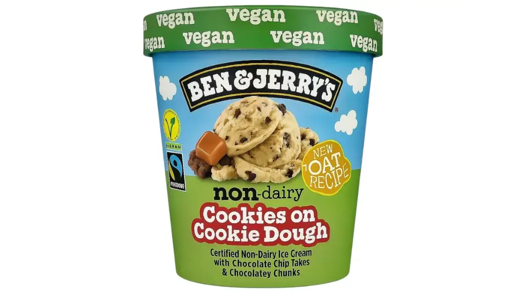 Ben & Jerry's cookie on cookie dough