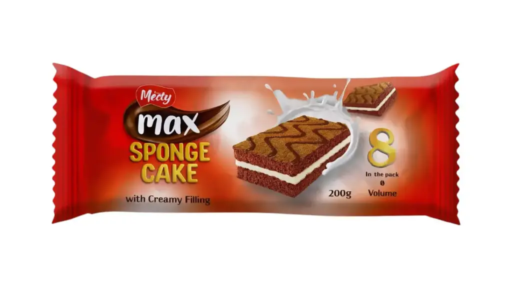 Mindy Max Sponge Cake med kakaosmag og cremefyld