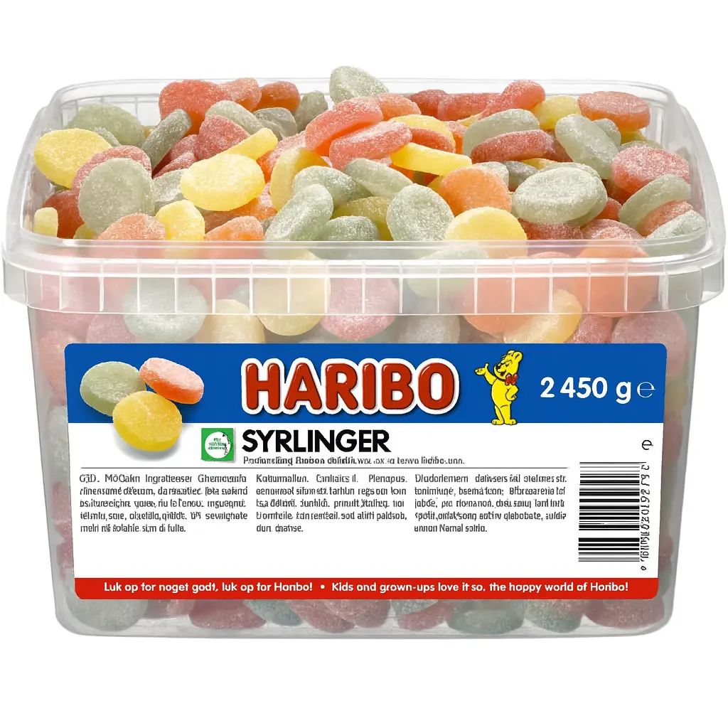 Haribo Syrlinger (50 g)