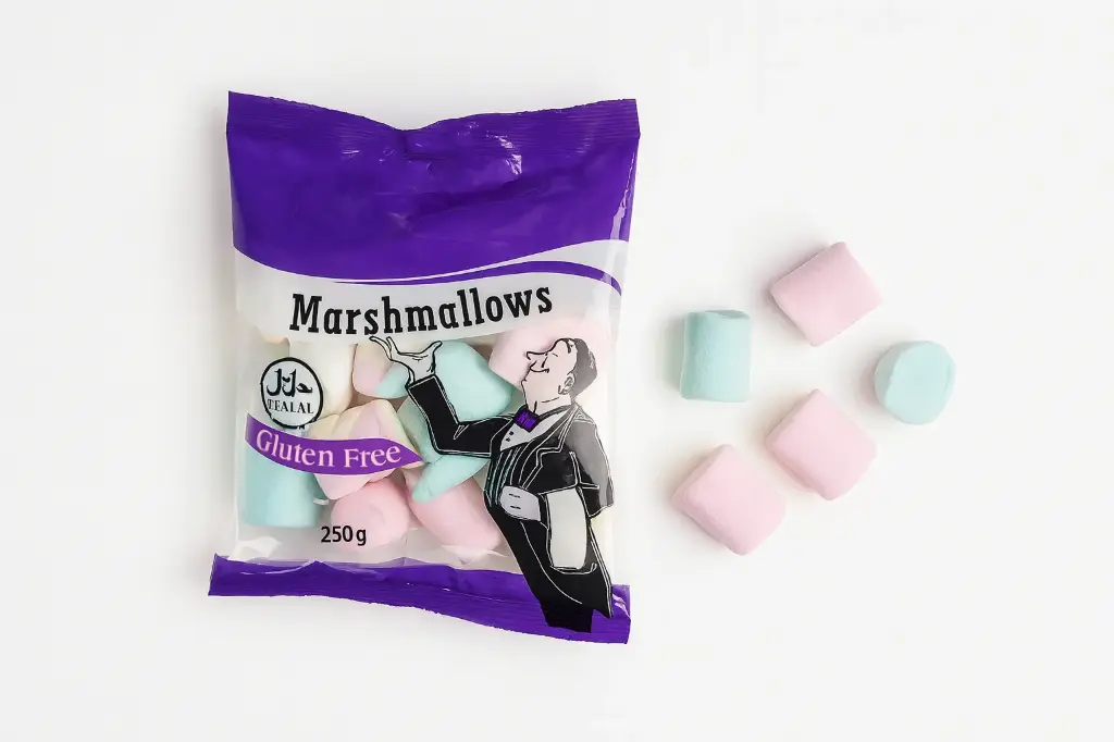 Marshmallows Farvede (50 g)