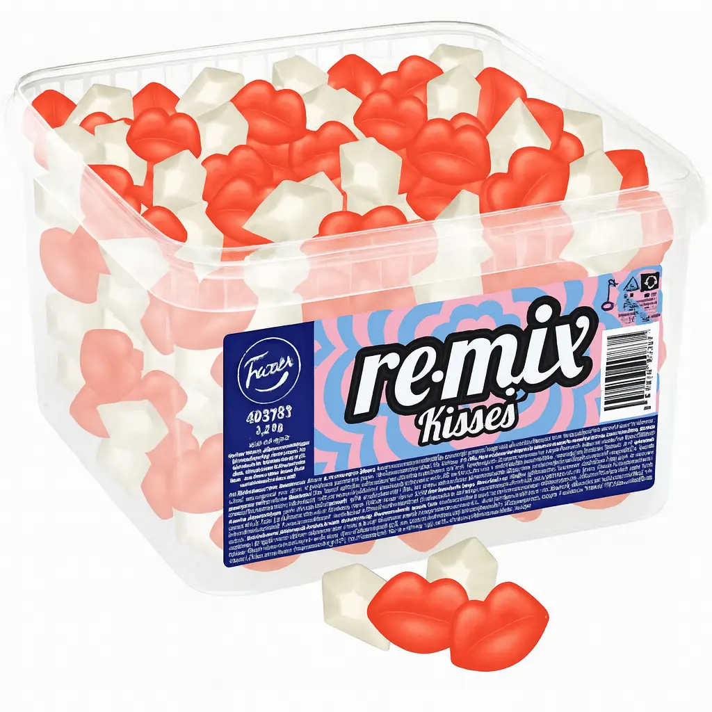 Fazer Remix Kisses (50 g)