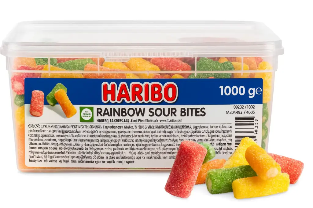 Haribo Rainbow Sour Bites (50 g)