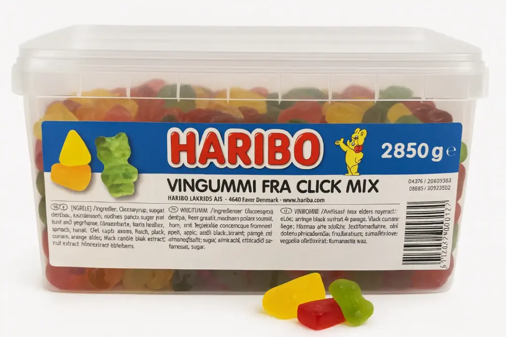 Haribo Vingummi fra Click Mix (50 g)