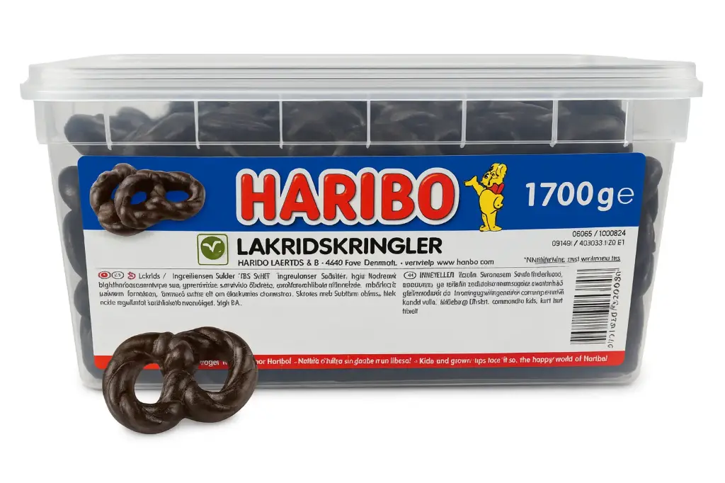 Haribo Lakridskringler (50 g)