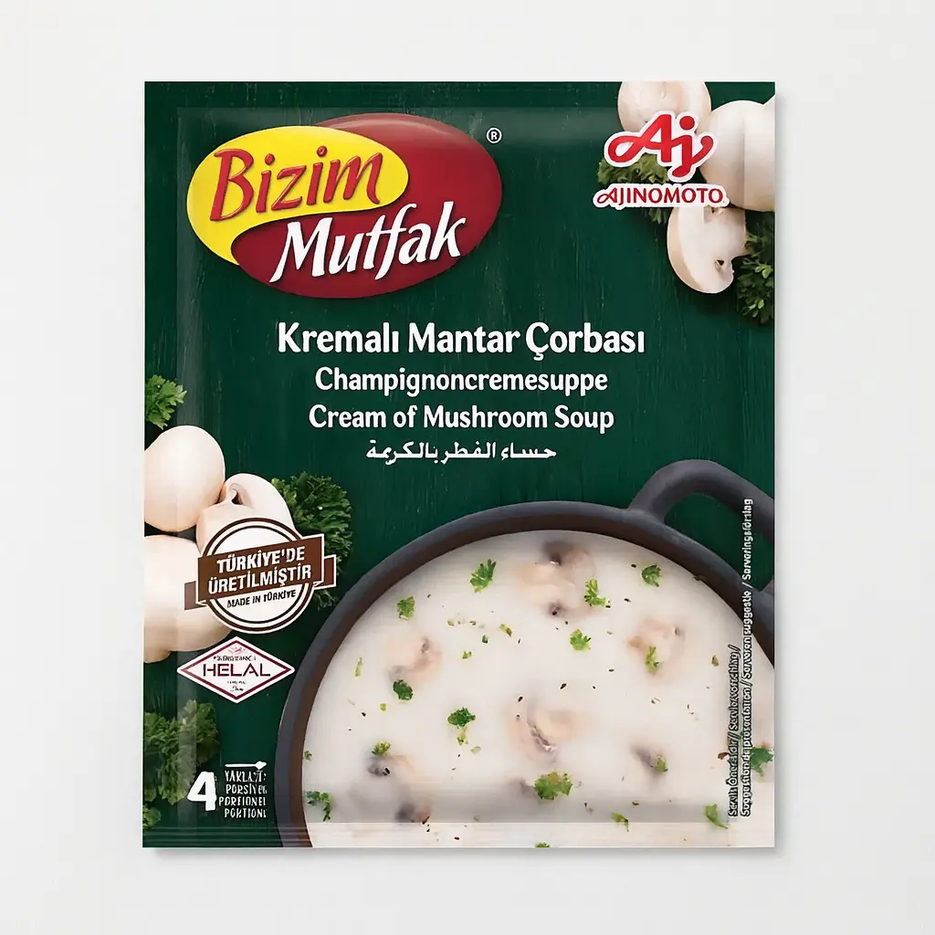 Bizim Mutfak Kremalı Mantar Çorbası (Champignoncremesuppe)