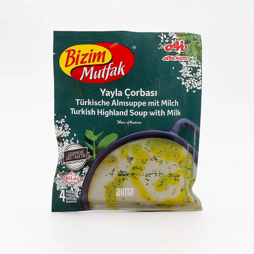 Bizim Mutfak Yayla Çorbası (Tyrkisk højsuppe med mælk)
