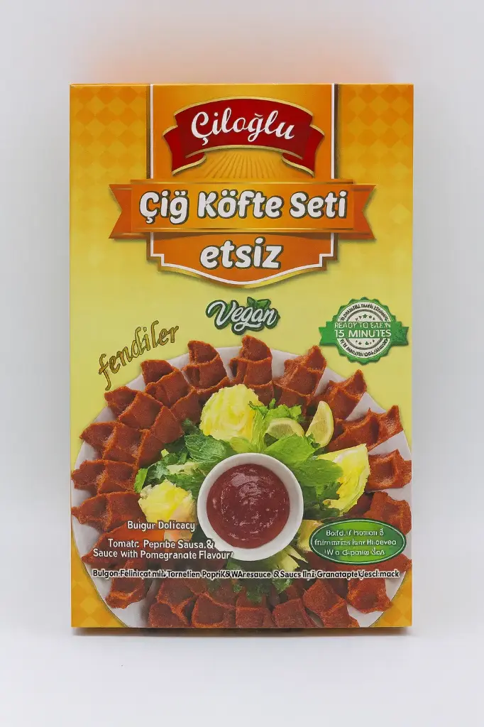 Ciloglu Çiğ Köfte Sæt (Etsiz - Vegansk) 