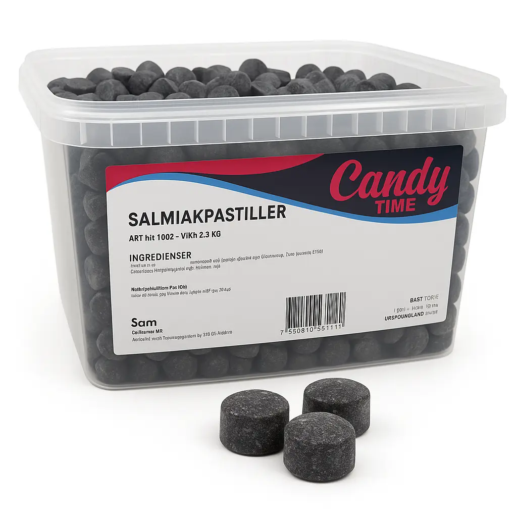 Candy Time Salmiakpastiller (Dåse)