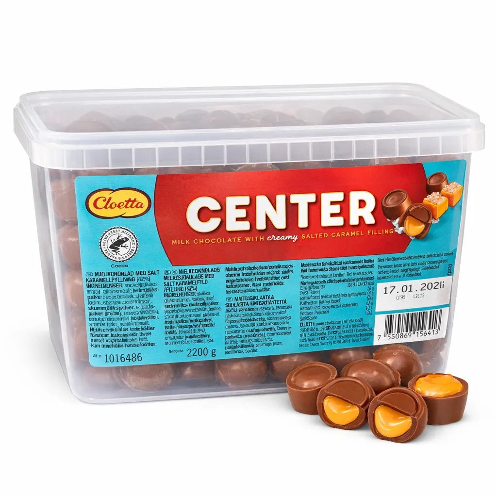 Cloetta Center Salted Caramel (Dåse)