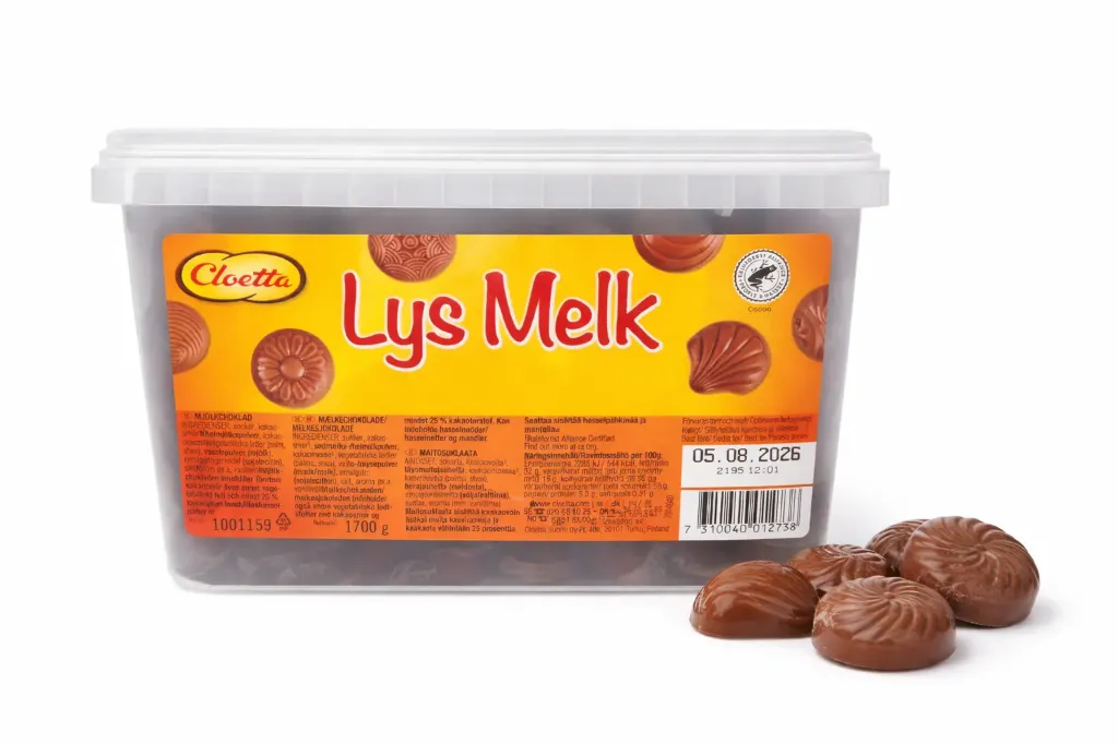Cloetta Lys Melk Chokolade (50 g)