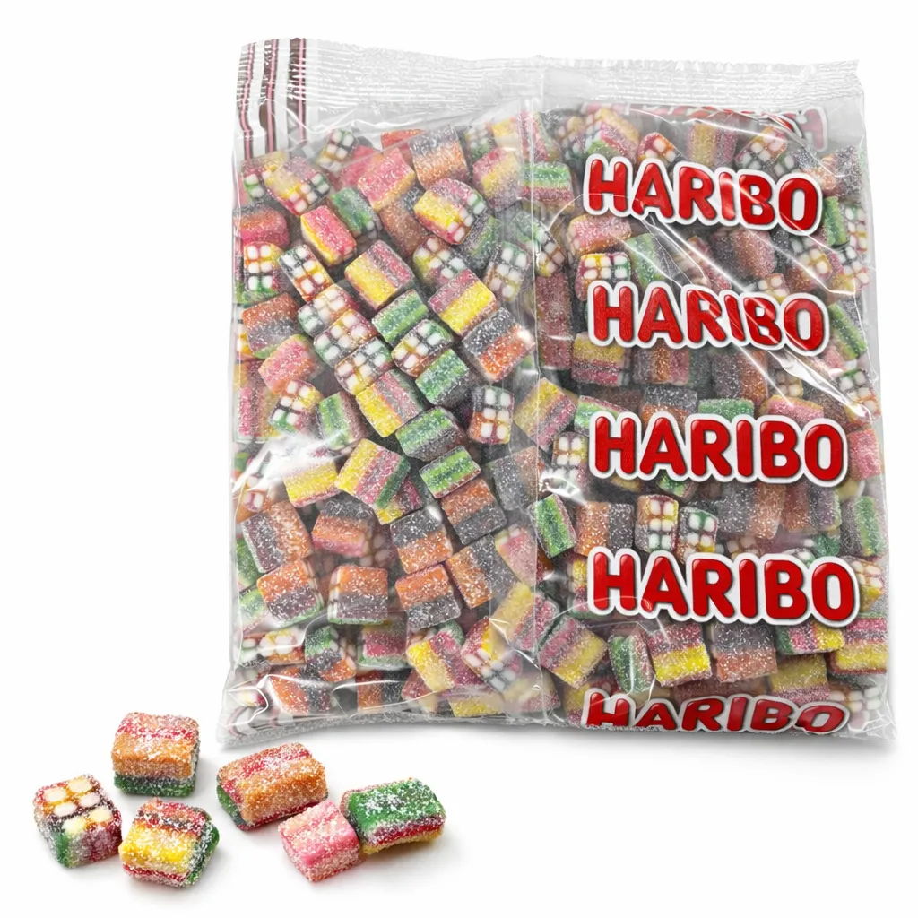Haribo Rainbow Pixel Fizz (50 g)