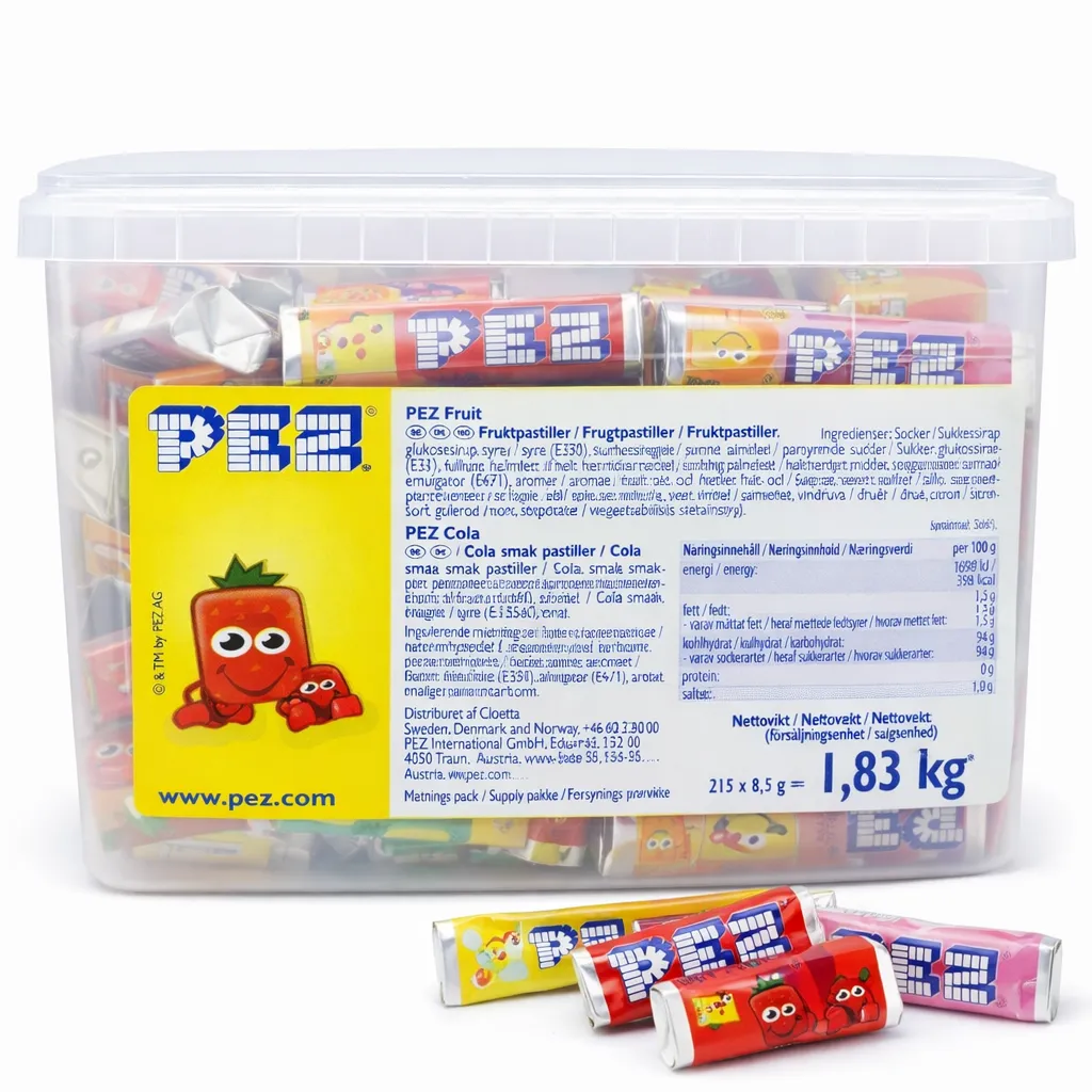 PEZ Fruit & Cola Mix (50 g)
