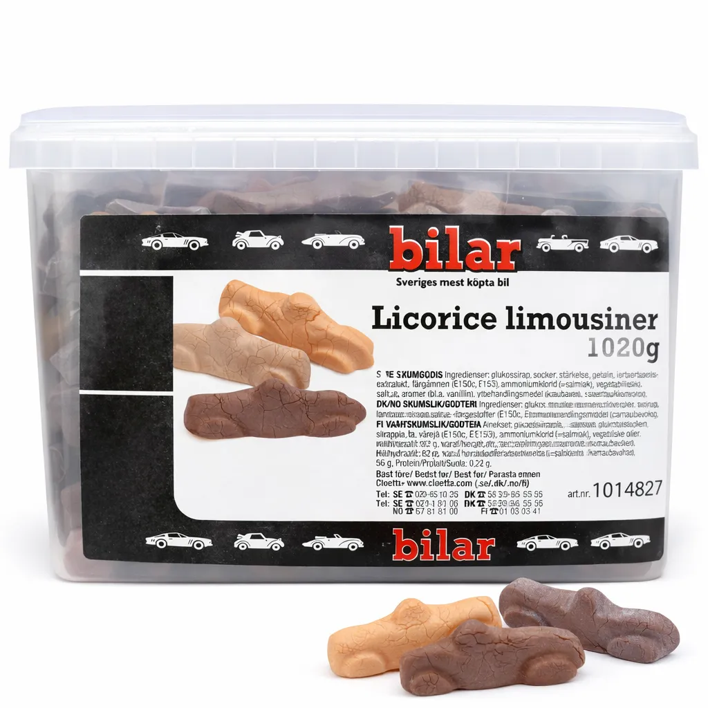Ahlgrens Bilar Lakridslimousiner (50 g)